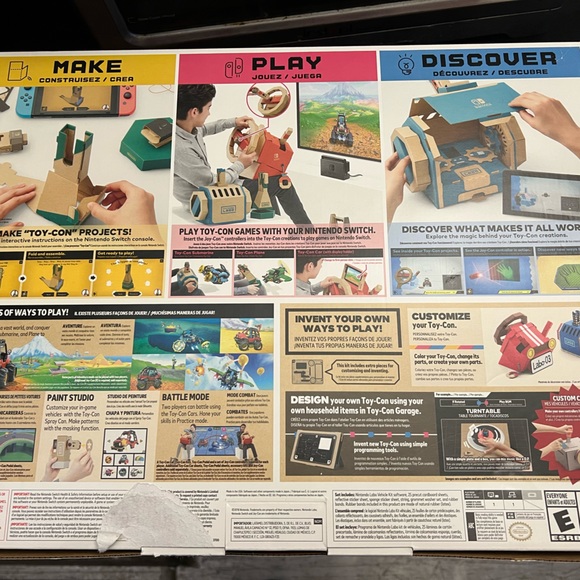 Nintendo Labo- opened but never used. All pieces included! - Picture 2 of 7